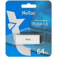 Netac USB Drive 64GB U185 USB3.0 with LED indicator [NT03U185N-064G-30WH]