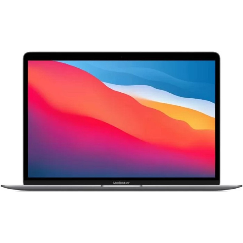 Apple MacBook Air 13-inch Late 2020 [MGN63ZS/A] (КЛАВ.РУС.ГРАВ.) Space Grey 13.3'' Retina {(2560x1600) M1 8C CPU 7C GPU/8GB/256GB SSD/рекоменд.переходник 1991284/11007065} (A2337)