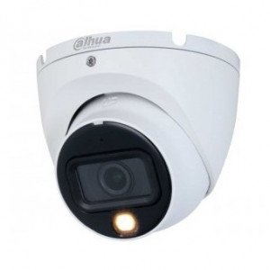 DAHUA DH-HAC-HDW1200TLMP-IL-A-0360B-S6 Уличная турельная HDCVI-видеокамера с интеллектуальной двойной подсветкой 2Мп, объектив 3.6мм, ИК 20м, LED 20м, IP67, корпус: металл