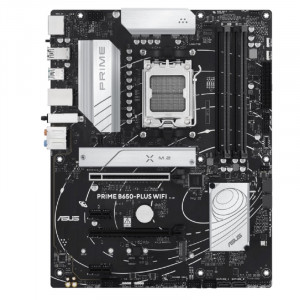 ASUS PRIME B650-PLUS WIFI (Socket AM5, ATX, 4xDDR5(128GB), DP/HDMI 2.1, 2xPCIe 4.0x16/2xPCIe 4.0, 1xLAN (2.5GbE), Wi-Fi 6E, 4xSATA 6Gb/s, 2xM.2, 1xM.2 E key, 1xType-C, 5xUSB 3.2, 2xUSB 2.0)