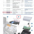 HP Q6651-60337 Кабель каретки в сборе HP DJ Z6100/Z6200/Z6600/Z6800/ T7100/T7200 /D5800 Carriage assembly flex cables 