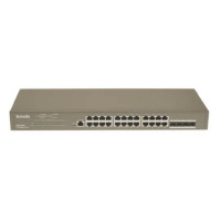 TENDA TEG3328F Коммутатор L2 управляемый в стойку 24-Ports 10/100/1000Base-T + 4-Porst 1000 Base-X SFP TENDA TEG3328F Коммутатор L2 управляемый в стойку 24-Ports 10/100/1000Base-T + 4-Porst 1000 Base-X SFP