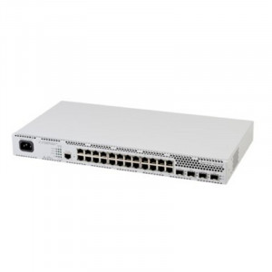 ELTEX MES2424P AC Ethernet-коммутатор 24 порта 10/100/1000BASE-T (PoE/PoE+), 4 порта 1000BASE-X/10GBASE-R, L3, 220В AC