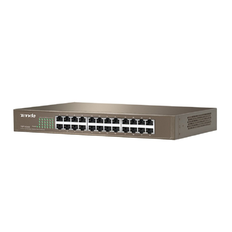TENDA TEF1024D Коммутатор в стойку 24-Ports 10/100 Base-TX