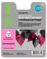 C8775_CACTUS Картридж (CS-C8775) №177 (светло-пурпурный) для PhotoSmart 3213/3313/8253/C5183/C6183