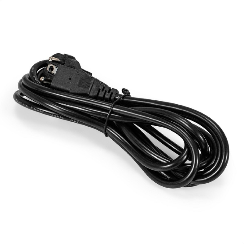Exegate EX295578RUS Кабель питания ExeGate Power PC-3P (Евровилка угловая Schuko->C13, VDE-250V-3*1.5mm2, медь, черный, 10A, 3м)