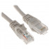 Патч-корд Bion [BPC-U5E181-2M] U/UTP, Cat.5e, AWG 26 (7/0,16мм), многожильный, PVC, 2м, серый, 100% медь