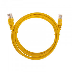 Rexant (02-0105-2) Патч-корд U/UTP, CAT 5e, RJ45-RJ45, 26AWG, LSZH, желтый, 2м