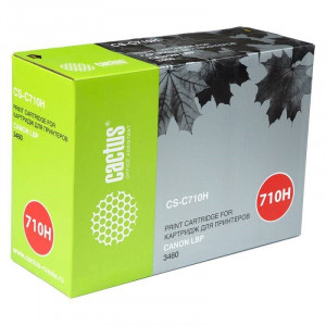 Картридж лазерный Cactus CS-C710H черный (12000стр.) для Canon LBP 3460