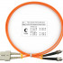 Cabeus FOP-62-SC-ST-1m Шнур оптический duplex SC-ST 62,5/125 mm 1м LSZH Cabeus FOP-62-SC-ST-1m Шнур оптический duplex SC-ST 62,5/125 mm 1м LSZH