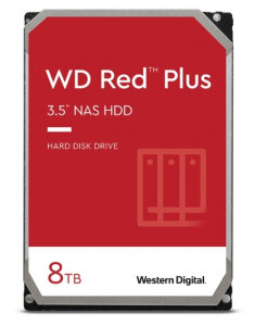 8TB WD Red Plus (WD80EFZZ) {Serial ATA III, 7200- rpm, 128Mb, 3.5", NAS Edition, замена WD80EFBX}