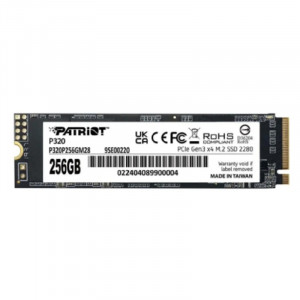 Накопитель SSD Patriot PCIe 3.0 x4 256GB P320P256GM28 P320 M.2 2280
