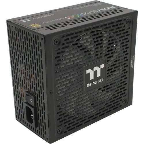 Блок питания Thermaltake ATX 750W Toughpower iRGB Plus 80+ gold (24+4+4pin) APFC 140mm fan color LED 9xSATA Cab Manag RTL