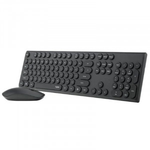 Клавиатура + мышь Rapoo X260S клав:черный мышь:черный USB беспроводная 