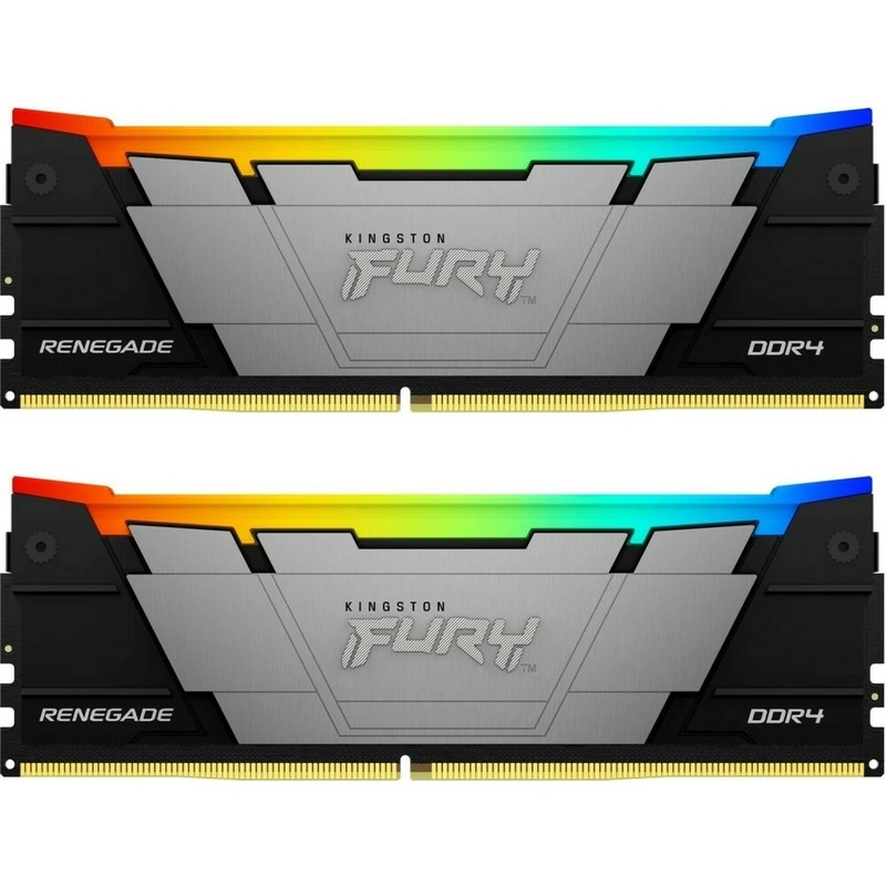 Kingston 16GB 3200MHz DDR4 CL16 DIMM (Kit of 2) FURY Renegade RGB (KF432C16RB2AK2/16)