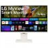 Монитор LG LCD 32SR83U-W/ LG MyView 32SR83U-W 31.5'' 4K UHD Smart Monitor, IPS, 400cd/m2, 16:9, 5мс (GtG), 60Hz, 178/178, speakers 5Wx2, внешний БП, USB Type-C, 2xHDMI, USB, VESA 100x100 mm, HAS, webO