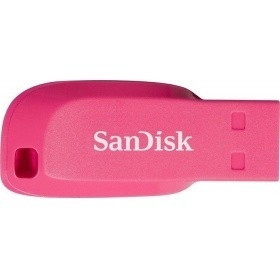 Флэш-диск USB 2.0 16Gb SanDisk Cruzer Blade <SDCZ50C-016G-B35PE> Pink