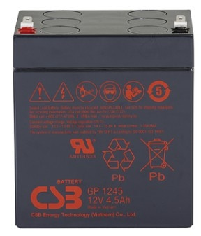 CSB Батарея GP1245 (12V 4,5Ah) 