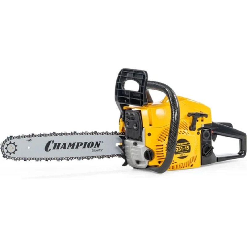 CHAMPION Бензопила 251-15 { 2,3кВт 50,8см? легкий старт 5,6кг }