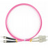Cabeus FOP-50-OM4-SC-ST-1m Шнур оптический duplex SC-ST 50/125 mm OM4 1м LSZH Cabeus FOP-50-OM4-SC-ST-1m Шнур оптический duplex SC-ST 50/125 mm OM4 1м LSZH