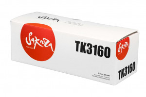 TK-3160 Картридж Sakura для Kyocera Mita Ecosys p3045dn/ p3050dn/ p3055dn/ p3060dn, черный, 12 500 к.