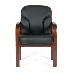 Офисное кресло Chairman    658    кожа черная	 (6025104)