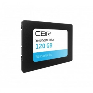 CBR Внутренний SSD-накопитель SSD-120GB-2.5-ST21, серия "Standard", 120 GB, 2.5", SATA III 6 Gbit/s, Phison PS3111-S11, 3D TLC NAND, R/W speed up to 550/420 MB/s, TBW 100 TB
