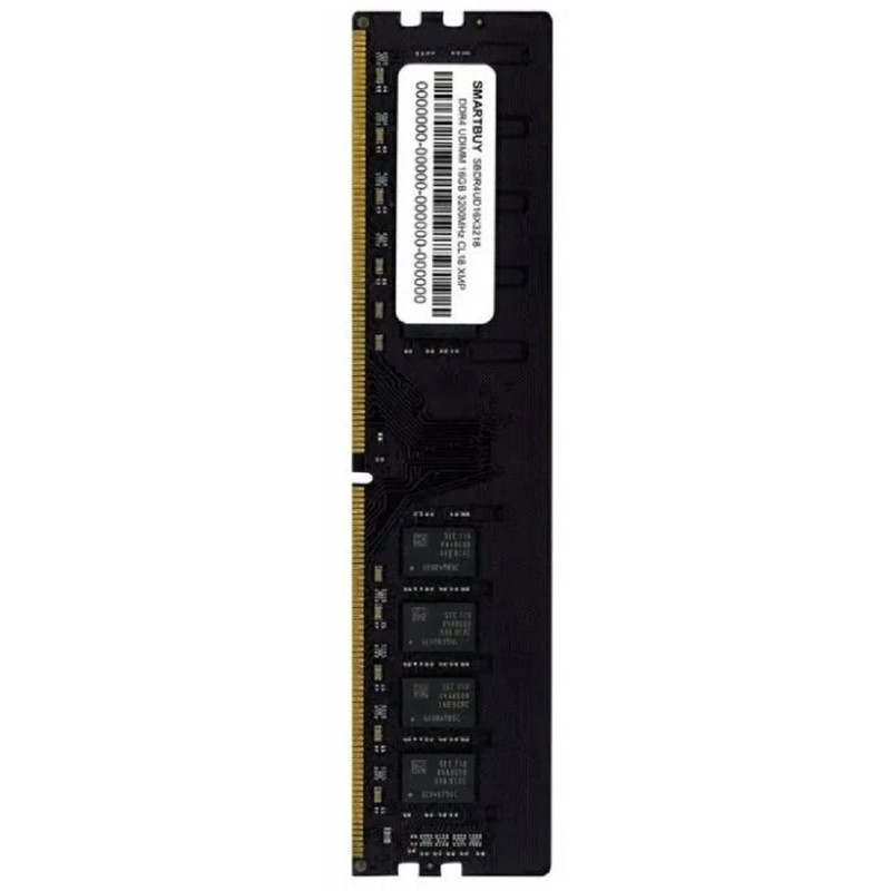 Smart buy DDR4 DIMM 16GB SBDR4-UD16X3218 PC4-25600, 3200MHz 