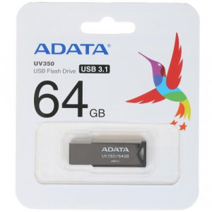 A-DATA Flash Drive 64GB USB3.2  AUV350-64G-RBK ADATA