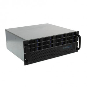 Procase ES412XS-SATA3-B-0 Корпус 4U Rack server case (12 SATA3/SAS 12Gb hotswap HDD), черный, без блока питания, глубина 400мм, MB 12"x13"