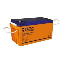 Delta DTM 1265 L (65 А\ч, 12В) свинцово- кислотный аккумулятор  