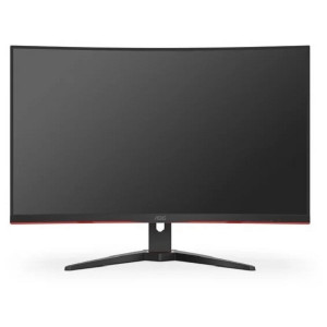 LCD AOC 31.5" C32G2ZE Gaming черный / красный {VA 1920x1080 240Hz 1ms 300cd 16:9 178/178 3000:1 8bit 2xHDMI2.0 DisplayPort1.2 FreeSync VESA}