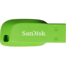 Флэш-диск USB 2.0 16Gb SanDisk Cruzer Blade <SDCZ50C-016G-B35GE> Green