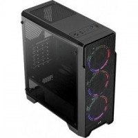 Aerocool Ore Saturn FRGB-G-BK-v1 черный без БП ATX 3x120mm 2xUSB2.0 1xUSB3.0 audio bott PSU" [54179]