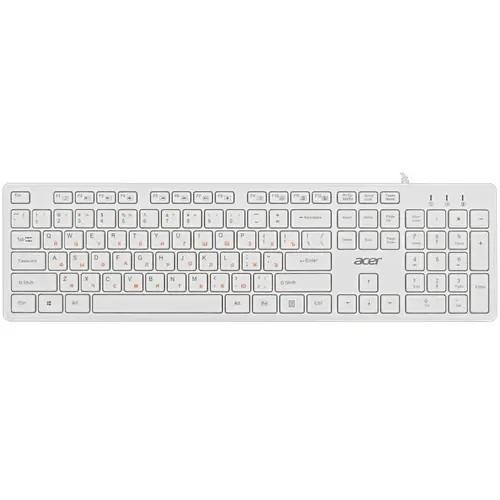 Acer OKW123 [ZL.KBDEE.00D] белый USB