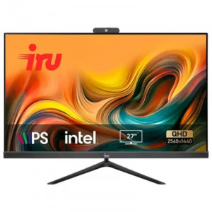 IRU Office 27IH5P2K [1865031] Black 27" {QHD i5 11400/16Gb/ SSD512Gb/ UHDG 730/DOS}