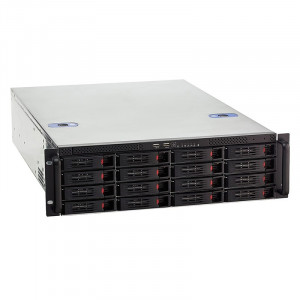 Exegate EX281299RUS Серверный корпус ExeGate Pro 3U660-HS16 <RM 19", высота 3U, глубина 660, БП 2U-500ADS,16xHotSwap, USB>