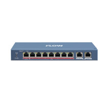 iFLOW F-SW-EU410HPOE-V L2, неуправляемый, 8 портов, 2 uplink порта 1000М RJ45, 802.3af/at/bt, 1 порт поддерживает Hi-PoE 90 Вт, бюджет мощности PoE 110 Вт, поддержка режима передачи до 300м,10Мб/с, CA iFLOW F-SW-EU410HPOE-V L2, неуправляемый, 8 портов, 2 uplink порта 1000М RJ45, 802.3af/at/bt, 1 порт поддерживает Hi-PoE 90 Вт, бюджет мощности PoE 110 Вт, поддержка режима передачи до 300м,10Мб/с, CA