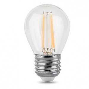 GAUSS 105802211 Светодиодная лампа LED Filament Шар E27 11W 750lm 4100K 1/10/50 