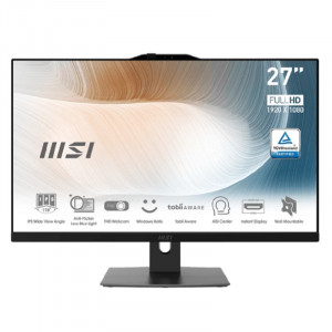 MSI Modern AM272P 12M-654RU  [9S6-AF8211-655] Black 27" {FHD i7 1255U/32Gb/1Tb SSD/Iris Xe/Win 11 Pro/k+m}