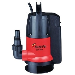 Вихрь ДН-900  [68/2/3]  Дренажный насос { 900 вт, глуб-8 м, max-15,5 м/час, частицы-35 мм }