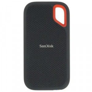Накопитель SSD Sandisk USB-C 1Tb SDSSDE61-1T00-G25 Extreme Portable V2 1.8" черный