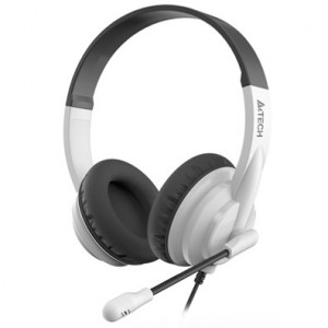 A4Tech HU-10 черный/белый 2м накладные USB