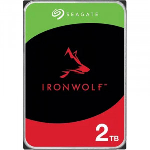 2TB Seagate Ironwolf (ST2000VN003) {SATA 6.0Gb/s, 5900 rpm, 256mb buffer, 3.5", для NAS}