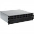 Procase ES308XS-SATA3-B-0 Корпус 3U Rack server case (8 SATA III/SAS 12Gbit hotswap HDD), черный, без блока питания, глубина 400мм, MB 12"x13"