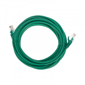 Rexant (02-0106-5) Патч-корд U/UTP, CAT 5e, RJ45-RJ45, 26AWG, LSZH, зеленый, 5м