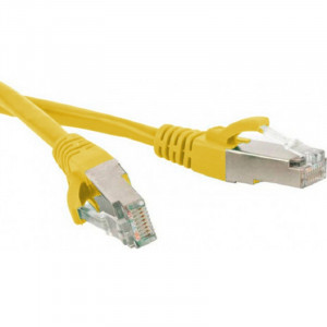 Hyperline PC-LPM-SFTP-RJ45-RJ45-C6-3M-LSZH-YL Патч-корд SF/UTP, экранированный, Cat.6, LSZH, 3 м, желтый