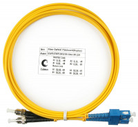 Cabeus FOP(d)-9-SC-ST-3m Шнур оптический duplex SC-ST 9/125 sm 3м LSZH Cabeus FOP(d)-9-SC-ST-3m Шнур оптический duplex SC-ST 9/125 sm 3м LSZH