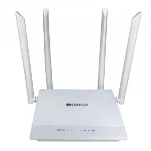 ORIGO OWR1240ACG/A1A Гигабитный Wi-Fi маршрутизатор AC1200, 2.4/5ГГц, 1000Base-T WAN, 4x1000Base-T LAN