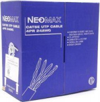 NEOMAX [NM10001] Кабель UTP cat.5e  4 пары (305 м) 0.486мм Taiwan   Медь